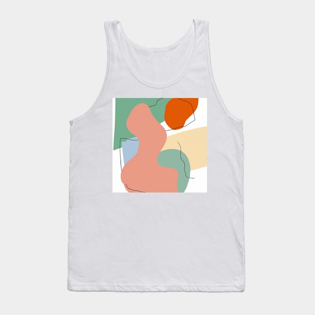 Invisible Extracts from Celluloid Component Tank Top by Psychedeers